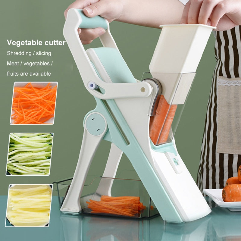 Stainless Steel Fruit and Vegetable Mandolin Slicer