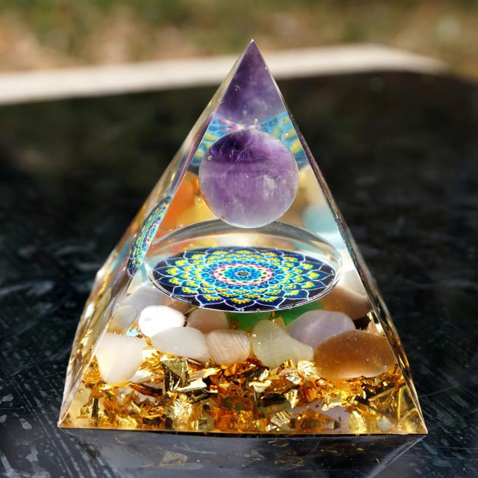 Spiritual Orgonite Pyramid