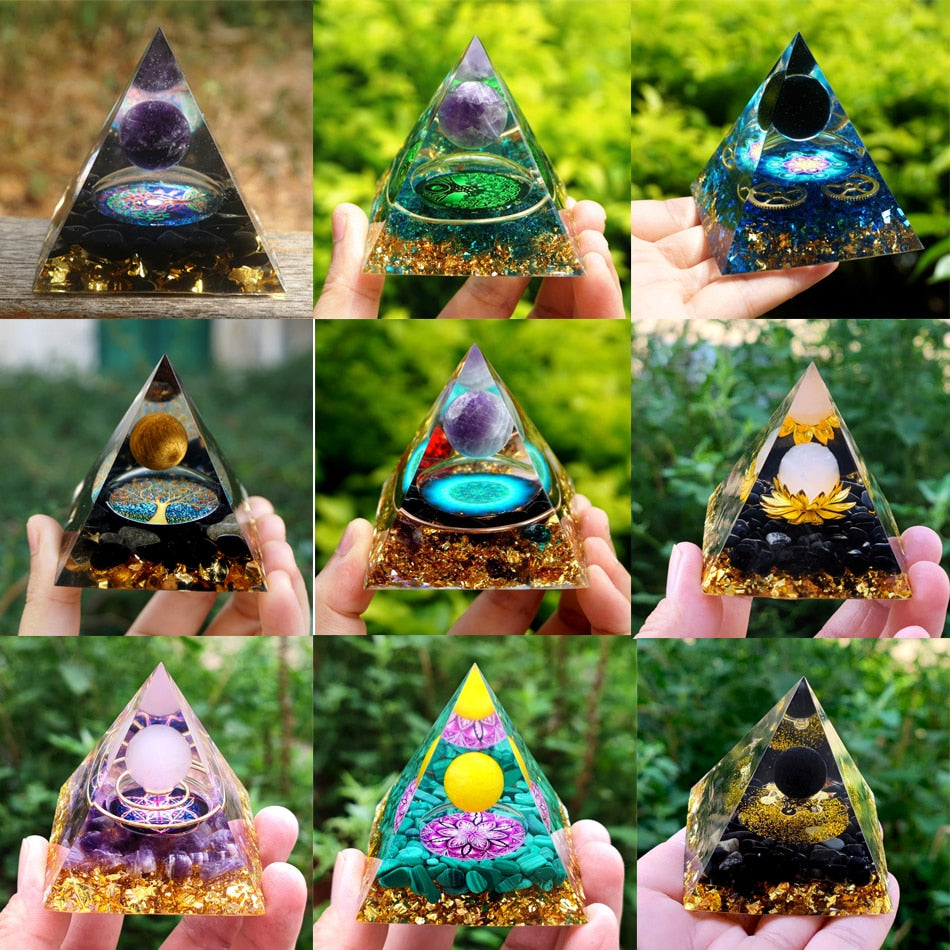 Spiritual Orgonite Pyramid