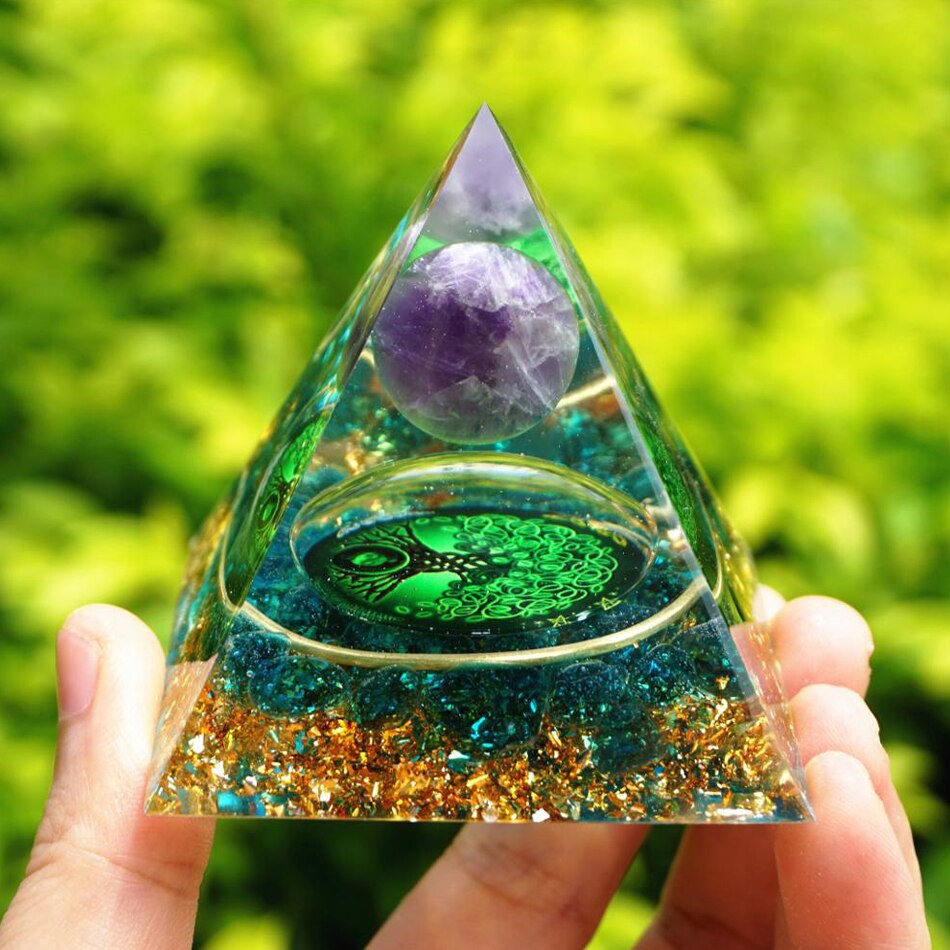 Spiritual Orgonite Pyramid