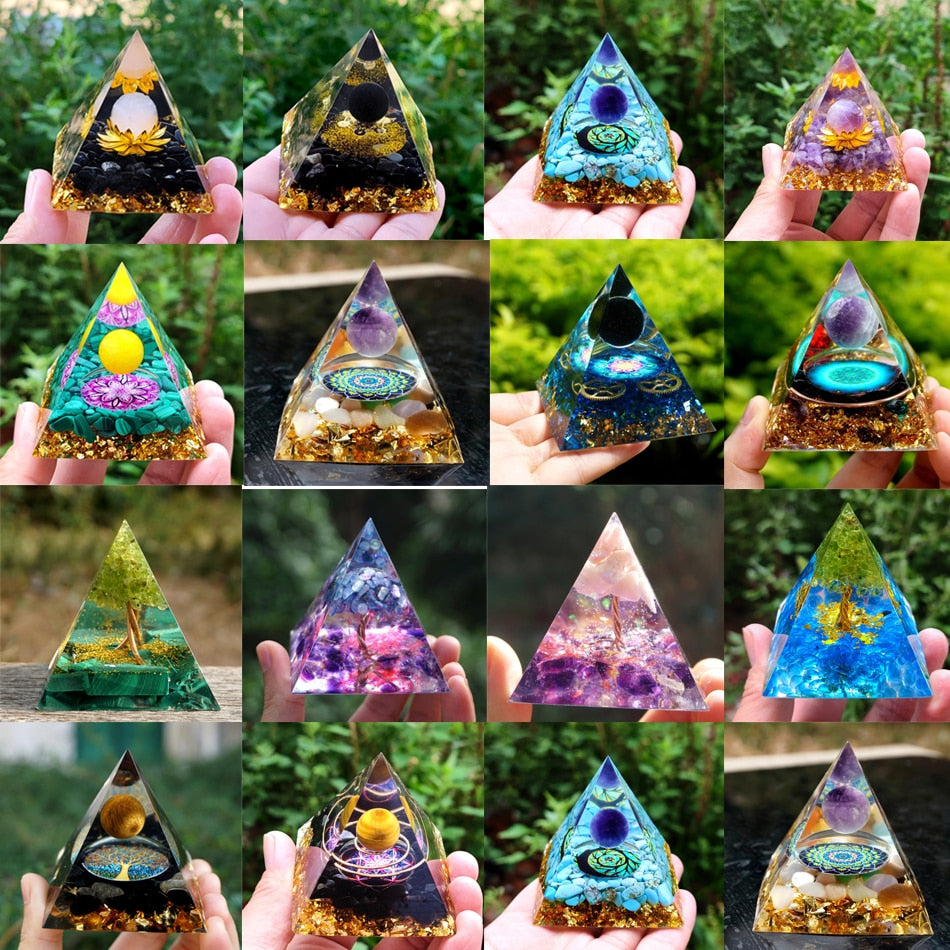 Spiritual Orgonite Pyramid