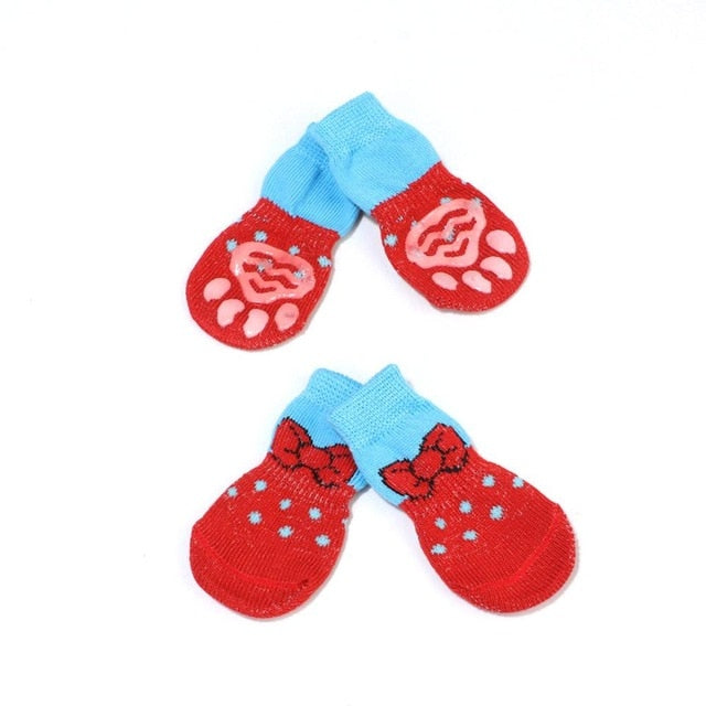 4PC Warm Dog Socks