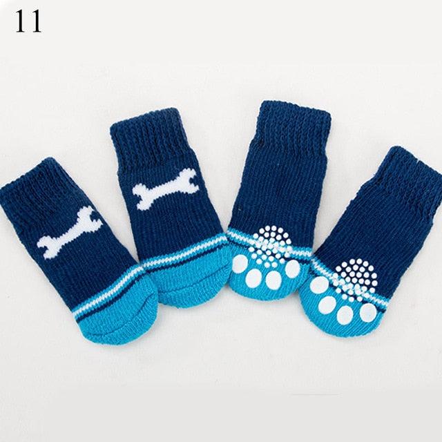 4PC Warm Dog Socks