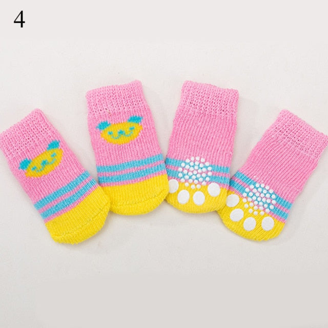 Knitted Dog Socks