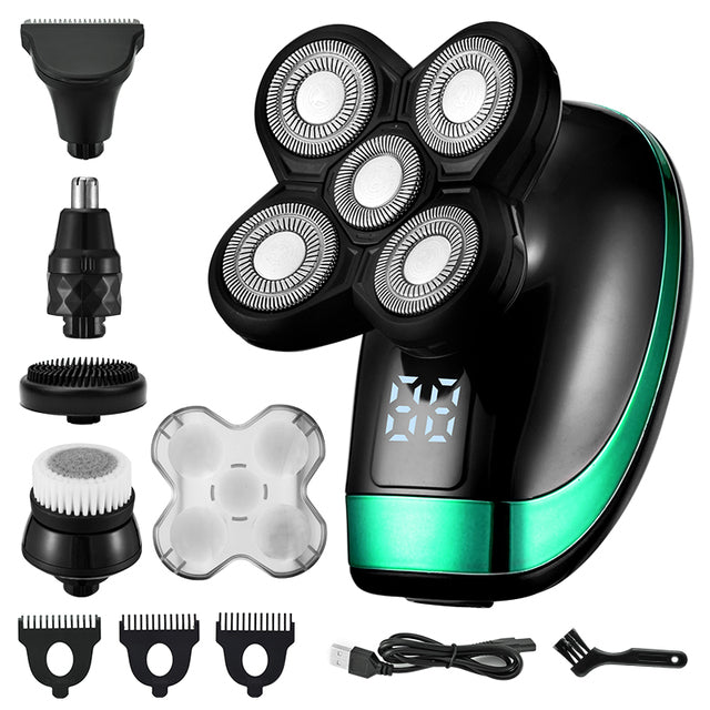 5 in 1 Head & Face Shaver